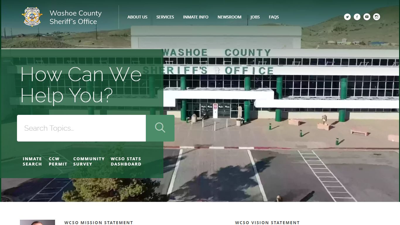 Records Section - Washoe County Sheriff's Office